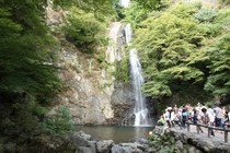 箕面の滝写真